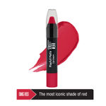 Buy STREET WEAR® Playfull Matte -OMG Red (Red) - 2.9 gms -Moisturizing Matte Finish Lipstick, Full Coverage, Non-Drying Formula, Intense Pigment, Enriched With Shea Butter, Vitamin C, Vitamin E, Longwear Moisturizing Crayon Lipstick - Purplle