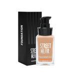 Buy STREET WEAR® Foundation -Medium (Medium) - 30 ml -Weightless, Buildable Coverage, Breathable, Water-based Formulation for Daily Use, Enriched with Vitamin E - Purplle