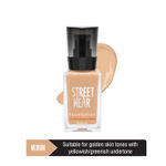 Buy STREET WEAR® Foundation -Medium (Medium) - 30 ml -Weightless, Buildable Coverage, Breathable, Water-based Formulation for Daily Use, Enriched with Vitamin E - Purplle