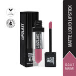 Buy STREET WEAR® Lip2Last -G.O.A.T Mauve (Mauve) - 5 ml -Matte Liquid Lipstick, Transferproof, Featherweight Formulation, Enriched With Vitamin E - Lasts AM To PM! - Purplle