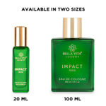 Buy Bella Vita Organic Impact Eau De Cologne Perfume For Man with Long Lasting Fragrance 20 ML - Purplle