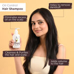 Buy Bella Vita Organic Oil Control Shampoo for Oily Hair and Scalp, Anti Dandruff 200 ml - Purplle