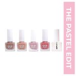 Buy Plume Color Play Long Wear Nail Lacquer, THE PASTEL EDIT - Purplle