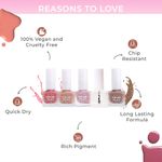 Buy Plume Color Play Long Wear Nail Lacquer, THE PASTEL EDIT - Purplle