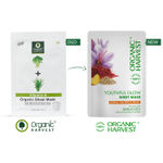Buy Organic Harvest Youthful Glow Sheet Mask enriched with Bakuchiol (30 gm) - Purplle
