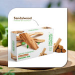 Buy Organic Harvest Sandalwood Soap Bathing Bar, For Skin Moisturisation, Ideal For All Skin Types, 100% Organic, Chemical, Paraben & Sulphate Free a€“ 125 gm Each (Pack of 1) - Purplle