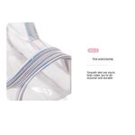 Buy House of Quirk Travel Transparent Cosmetic Bag Women Zipper Clear Makeup Bags Beauty Case Make Up Organizer Storage Bath Toiletry Bag (Transparent Grey)_(WOMENS_POUCH_GREY) - Purplle
