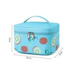 Buy House of Quirk Cosmetic Bag/Professional Makeup Organizer Bag Travel Cosmetic Cases Make up Organizer Toiletry Bags - White Pinapple_(FRUIT_MAKEUPBAG_WHI_PINEAPPLE) - Purplle