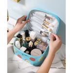 Buy House of Quirk Cosmetic Bag/Professional Makeup Organizer Bag Travel Cosmetic Cases Make up Organizer Toiletry Bags - White Pinapple_(FRUIT_MAKEUPBAG_WHI_PINEAPPLE) - Purplle