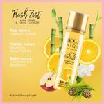 Buy SO…? Unique Fresh Zest body mist - 150 ml - Purplle