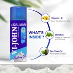 Buy VI-JOHN Shaving Foam for Sensitive Skin with Vitmin E and Anti-Bacterial 400g Each -Shaving Foam for Men (Pack of 3) - Purplle