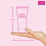 Buy VI-JOHN Women Feather Touch Rose & Aloevera ,Sandal & Aloevera ,Aoevera & Cucumber,Haldi & Chandan and Honey Saffron Hair Removal Cream 40g Each -Pack of 5 - Purplle