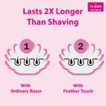 Buy VI-JOHN Women Feather Touch Rose & Aloevera ,Sandal & Aloevera ,Aoevera & Cucumber,Haldi & Chandan and Honey Saffron Hair Removal Cream 40g Each -Pack of 5 - Purplle