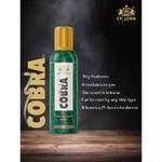 Buy ST-JOHN Cobra Real Man Perfume Body Spray for Men up to 24 hours 100ml Each (Pack of 2) - Purplle