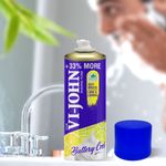 Buy VI-JOHN Shaving Foam Zesty Breeze Lemon Lime Shaving Foam for Men 400g Each (Pack of 3) - Purplle