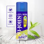 Buy VI-JOHN Shaving Foam Zesty Breeze Lemon Lime Shaving Foam for Men 400g Each (Pack of 3) - Purplle