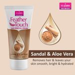 Buy VI-JOHN Women Feather Touch Sandal & Aloevera Hair Removal Cream 40g Each -(Pack of 6) - Purplle