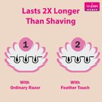 Buy VI-JOHN Women Feather Touch Sandal & Aloevera Hair Removal Cream 40g Each -(Pack of 6) - Purplle