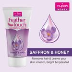Buy VI-JOHN Women Feather Touch Honey & Saffron Hair Removal Cream 40g Each -(Pack of 6) - Purplle