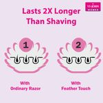Buy VI-JOHN Women Feather Touch Honey & Saffron Hair Removal Cream 40g Each -(Pack of 6) - Purplle