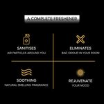Buy Trendsetter Collection Freshener Spray Black Oud for Home and Office with Long Lasting Fragrance 300ml Each (Pack of2) - Purplle
