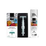 Buy FURR Bikini Line Razor With Shaving Foam For Women | With Protective Sleeve & Anti Slip Grip | Painless Hair Removal | Irritation & Rash Free Shaving | For Women - Purplle