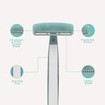 Buy FURR Bikini Line Razor With Shaving Foam For Women | With Protective Sleeve & Anti Slip Grip | Painless Hair Removal | Irritation & Rash Free Shaving | For Women - Purplle