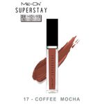 Buy Me-On 24Hrs Super Stay Lightweight, Super Smooth Matte Finish Waterproof Lip Color Shade#17 - Purplle