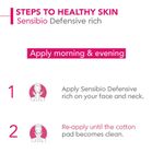 Buy Bioderma Sensibio Defensive Rich Active Soothing Cream Hydration/Moisturisation 12h Nutrition (40 ml) - Purplle