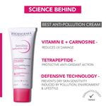 Buy Bioderma Sensibio Defensive Rich Active Soothing Cream Hydration/Moisturisation 12h Nutrition (40 ml) - Purplle