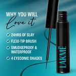 Buy Lakme Eyeconic eyeliner intense Brown 4.5ml - Purplle