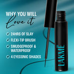Buy Lakme Eyeconic eyeliner intense Brown 4.5ml - Purplle