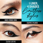 Buy Lakme Eyeconic eyeliner intense Brown 4.5ml - Purplle
