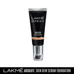 Buy Lakme Absolute Skin Dew Serum Foundation Neutral Nude 30g - Purplle