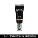 Buy Lakme Absolute Skin Dew Serum Foundation Warm Sand 30g - Purplle