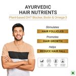 Buy Sesa Ayurvedic Hair Nutrients - Plant based DHT Blocker, Biotin & Omega-3 | Controls Hair Fall & Stimulates Follicles | 60 Veg Capsules 60N - Purplle