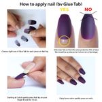 Buy BEROMT PREMIUM GLOSSY NAILS- 319 (NAIL KIT INCLUDED) - Purplle