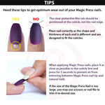 Buy BEROMT PREMIUM GLOSSY NAILS- 321 (NAIL KIT INCLUDED) - Purplle