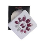 Buy BEROMT BRIDAL & PARTY NAILS-752 (NAIL KIT INCLUDED) - Purplle