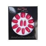 Buy BEROMT PREMIUM GLOSSY NAILS - 433 (NAIL KIT INCLUDED) - Purplle