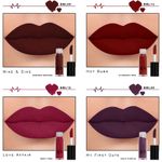 Buy BEROMT DATE MINI MATTE LIPSTICK - SET OF 4 - Purplle