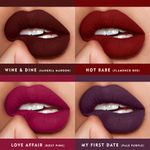 Buy BEROMT DATE MINI MATTE LIPSTICK - SET OF 4 - Purplle