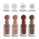 Buy RENEE Gloss Touch N02 Everyday Nudes - Set of 4 Nail Enamels 110 gm - Purplle