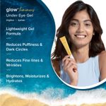 Buy Aqualogica Glow+ Luminous Under Eye Gel with Papaya & Vitamin C 20g - Purplle