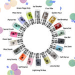 Buy Elitty Mad Over Nails, 12 Toxin Free, Infused with Witch Hazel, Vegan & Cruelty Free , Glossy -Meta Verse (Purple) - Purplle