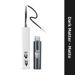 Buy Elitty Pop Liquid Eyeliner, Smudge proof, Waterproof, Infused with Witch Hazel, Vegan & Cruelty Free - Dark matter (Black- Matte) 4 ml - Purplle