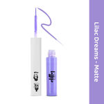 Buy Elitty Pop Liquid Eyeliner, Smudge Proof, Water Proof, Infused with Witch Hazel, Vegan & Cruelty Free - Lilac Dreams (Purple- Matte) - Purplle