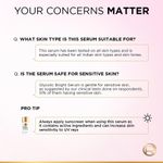 Buy L'Oreal Paris Glycolic Bright 8% [Melasyl + Niacinamide] Face Serum for Brightening Dark Spots - 15 ml - Purplle