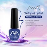 Buy AYA 24 Hrs Long Lasting & Waterproof Eyeliner, Metallic Blue (5 ml) - Purplle