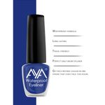Buy AYA 24 Hrs Long Lasting & Waterproof Eyeliner, Metallic Blue (5 ml) - Purplle